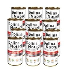 Konservai šunims su jautiena Dolina Noteci Premium, 12x400 g kaina ir informacija | Konservai šunims | pigu.lt