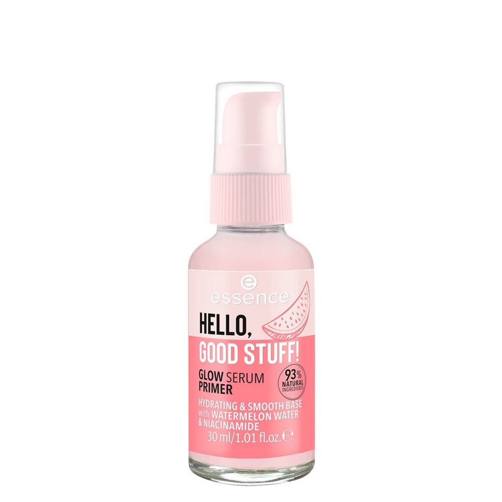 Veido serumas Essence Hello Good Stuff! Glow Serum Primer, 30 ml kaina ir informacija | Veido aliejai, serumai | pigu.lt