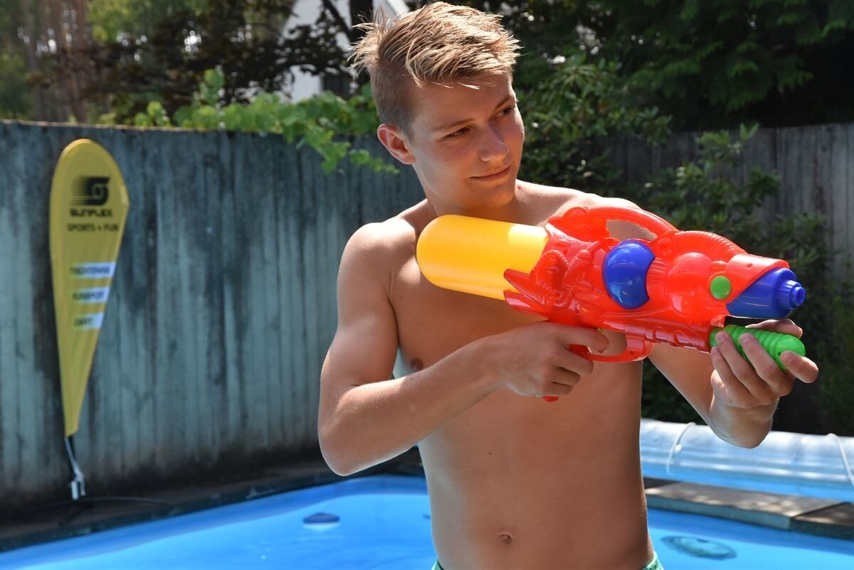 Vandens šautuvas Sunflex Splash, 1,8 l, įvairių spalvų kaina ir informacija | Vandens, smėlio ir paplūdimio žaislai | pigu.lt
