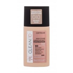 Makiažo pagrindas Catrice Clean ID Luminous Matt Make-up 025 Warm Peach, 30ml kaina ir informacija | Makiažo pagrindai, pudros | pigu.lt