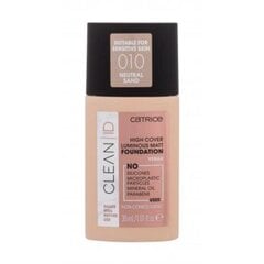 Makiažo pagrindas Catrice Clean ID Luminous Matt Make-up 004 Light Almond, 30ml kaina ir informacija | Makiažo pagrindai, pudros | pigu.lt