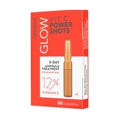 Drėkinančios veido ampulės Catrice Glow Vit C Power Shots moterims, 45 ml kaina ir informacija | Veido aliejai, serumai | pigu.lt