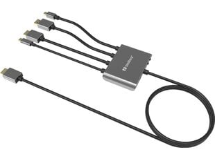 Sandberg 509-21 All-In-1 Display Adapter Hub цена и информация | Адаптеры, USB-разветвители | pigu.lt