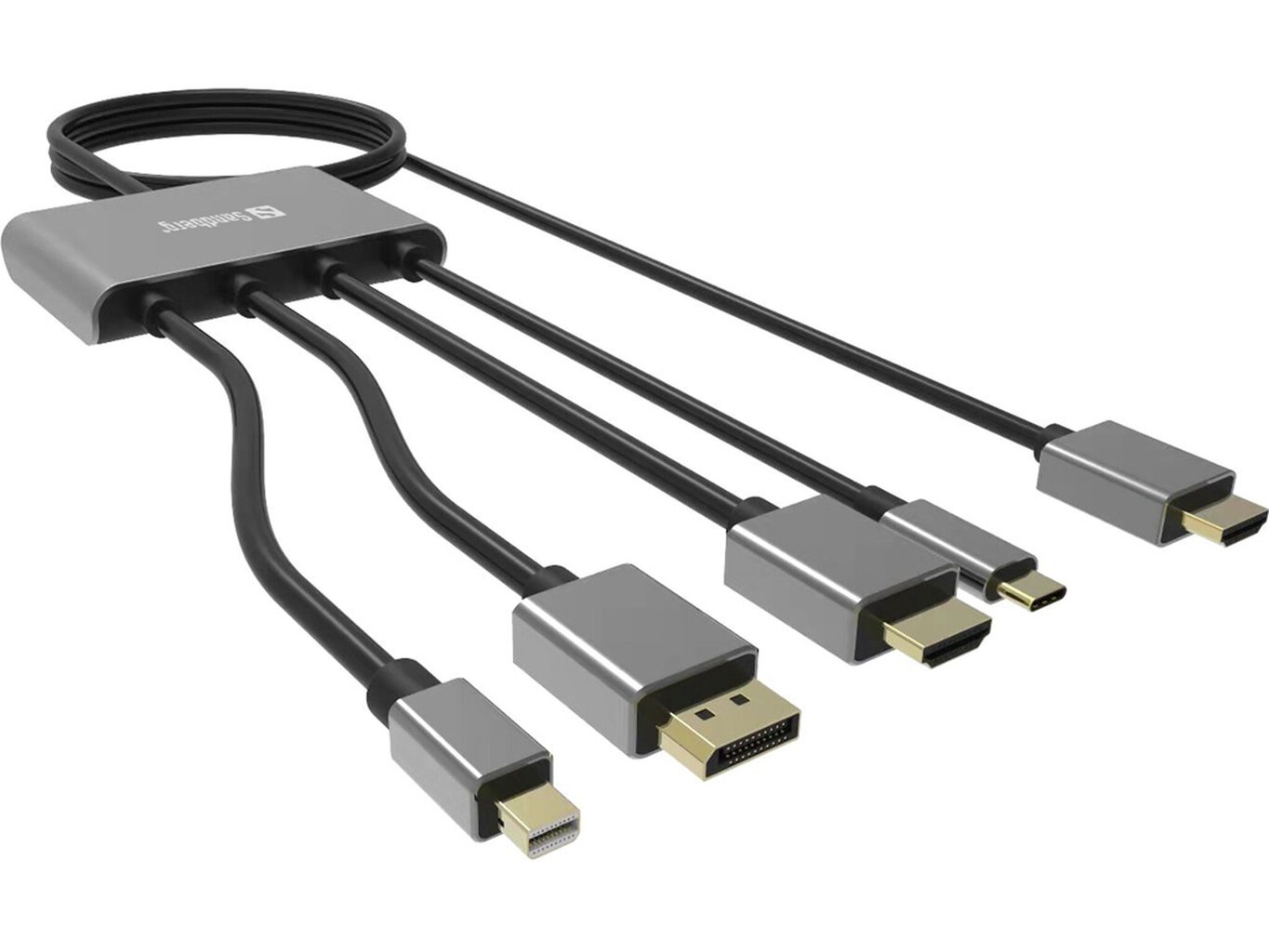 Sandberg All-In-1 509-21 kaina ir informacija | Adapteriai, USB šakotuvai | pigu.lt