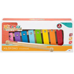 Деревянный ксилофон WooMax, 12м+ цена и информация | Развивающие игрушки | pigu.lt