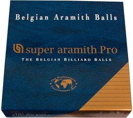 Kamuoliukų rinkinys Super Aramith Pro Pool Ball Set, 57,2 mm цена и информация | Бильярд | pigu.lt