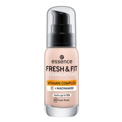 Makiažo pagrindas Essence Fresh & Fit 20-fresh nude, 30 ml kaina ir informacija | Makiažo pagrindai, pudros | pigu.lt