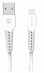 Swissten Eco Friendly Универсальный Quick Charge USB-C USB Кабель данных 1.2m цена и информация | Кабели для телефонов | pigu.lt