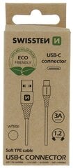 Swissten Eco Friendly USB-C 1.2m kaina ir informacija | Laidai telefonams | pigu.lt