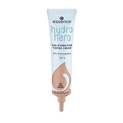 Увлажняющий оттеночный крем Essence Hydro Hero 20-sun beige SPF15, 30 мл цена и информация | Пудры, базы под макияж | pigu.lt