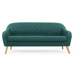 Sofa Homede Coranti 3S,mėlyna kaina ir informacija | Sofos | pigu.lt