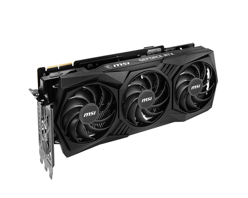 MSI GeForce RTX 3090 Ti Black TRIO kaina ir informacija | Vaizdo plokštės (GPU) | pigu.lt