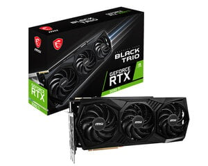 MSI GeForce RTX 3090 Ti Black TRIO kaina ir informacija | Vaizdo plokštės (GPU) | pigu.lt