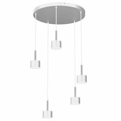 Milagro подвесной светильник Arena White/Silver цена и информация | Люстры | pigu.lt
