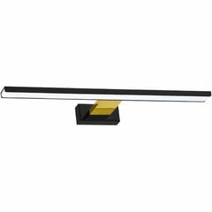 Sieninis šviestuvas SHINE BLACK/GOLD 60cm 13,8W LED kaina ir informacija | Sieniniai šviestuvai | pigu.lt