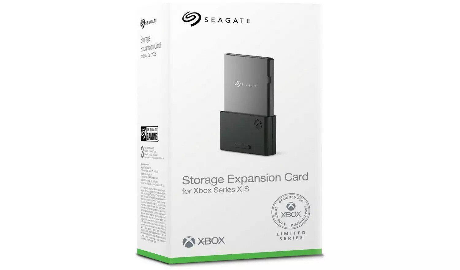 Seagate Expansion Card 2TB SSD NVMe Xbox Series X/S kaina ir informacija | Žaidimų kompiuterių priedai | pigu.lt