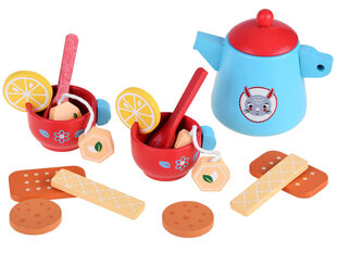 Деревянный набор для заваривания чая цена и информация | Игрушки для девочек | pigu.lt