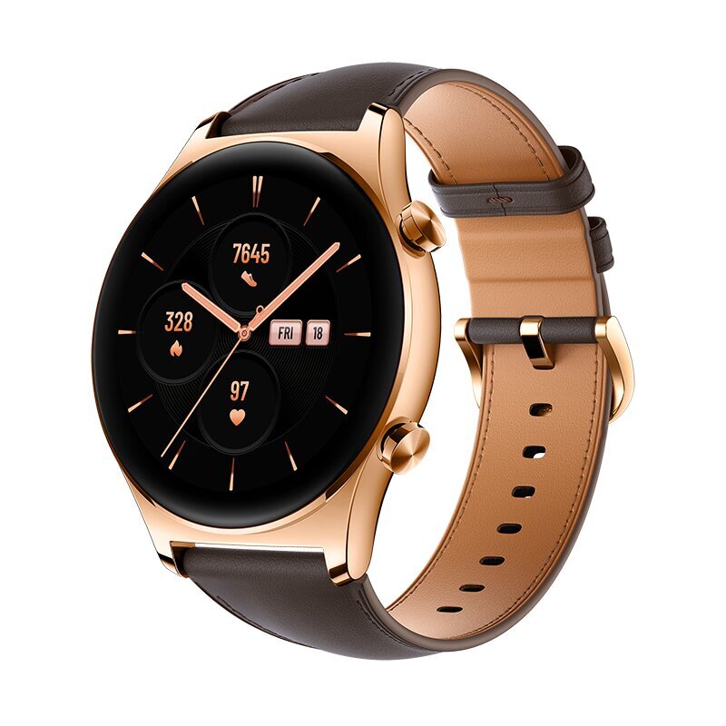 Honor Watch GS 3 Classic Gold цена и информация | Išmanieji laikrodžiai (smartwatch) | pigu.lt