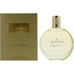 Kvapusis vanduo Michael buble by invitation signature EDP moterims, 100 ml цена и информация | Женские духи | pigu.lt