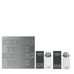 Rinkinys Iceberg Twice Pour Homme Gift Set vyrams: tualetinis vanduo EDT, 75 ml + balzamas po skutimosi, 75 ml цена и информация | Мужские духи | pigu.lt