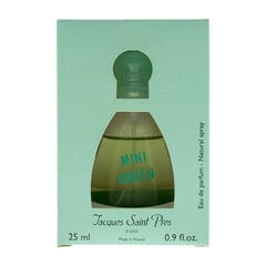 Kvapusis vanduo Jacques Saint Pres Mini Green EDP moterims, 25ml цена и информация | Женские духи | pigu.lt