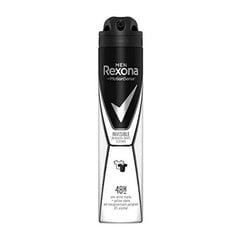 Дезодорант-спрей Invisible Men Rexona (200 ml) цена и информация | Дезодоранты | pigu.lt