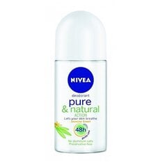 Rutulinis dezodorantas Nivea Pure and Natural Jasmine Deodorant Roll-On, 50ml kaina ir informacija | Dezodorantai | pigu.lt