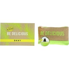 Набор DKNY Be Delicious для женщин: парфюмерная вода EDP 30 мл + косметичка цена и информация | Женские духи | pigu.lt