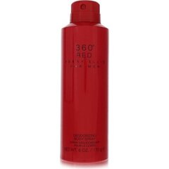 Parfumuotas dezodorantas vyrams Perry Ellis 360 Red Body Spray, 200 ml цена и информация | Мужская парфюмированная косметика | pigu.lt