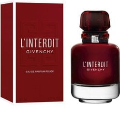 Парфюмированная женская вода Givenchy L´Interdit Rouge, 80 мл цена и информация | Женские духи | pigu.lt