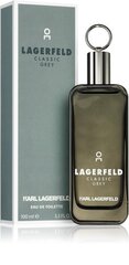 Tualetinis vanduo Karl Lagerfeld Lagerfeld Classic Grey EDT vyrams 100 ml kaina ir informacija | Karl Lagerfeld Kvepalai, kosmetika | pigu.lt