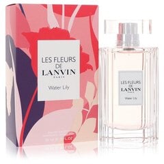 Туалетная вода Lanvin les fleurs de water lily EDT для женщин, 90 мл цена и информация | Женские духи | pigu.lt