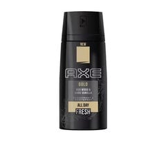 Dezodorantas Axe Gold Dark Vanilla vyrams, 150 ml. kaina ir informacija | Dezodorantai | pigu.lt