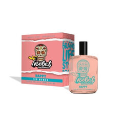 Tualetinis vanduo Rebel Happy EDT moterims, 100 ml цена и информация | Женские духи | pigu.lt