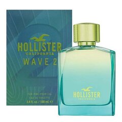 Tualetinis vanduo Hollister Wave 2 For Him EDT vyrams, 100ml цена и информация | Мужские духи | pigu.lt