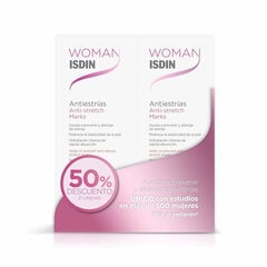 Kūno kremas Isdin Anti Stretch Mark Cream Woman, 2 x 250 ml kaina ir informacija | Anticeliulitinės, stangrinamosios priemonės | pigu.lt