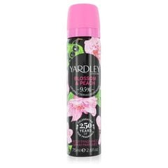 Parfumuotas kūno purškiklis Yardley London Blossom & Peach, 75 ml kaina ir informacija | Parfumuota kosmetika moterims | pigu.lt