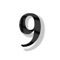 Номер дома - номер 9 цена и информация | Почтовые ящики, номера для дома | pigu.lt