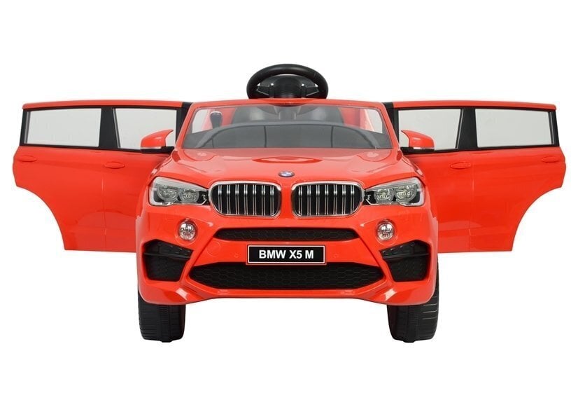 Elektromobilis vaikams BMW X5 M, raudonas kaina | pigu.lt