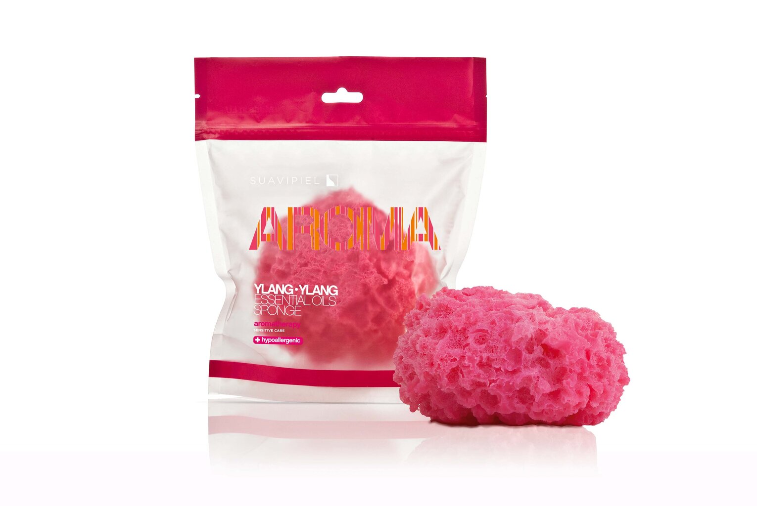 Vonios kempinė Suavipiel Aroma Ylang-Ylang Oils Sponge, 1 vnt. kaina ir informacija | Dušo želė, aliejai | pigu.lt