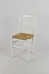 Tommychairs - стул VENEZIA структура из бука орехового цвета и сиденье из соломы цена и информация | Стулья для кухни и столовой | pigu.lt