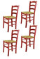 Kėdė Venezia, 4 vnt, rudos цена и информация | Virtuvės ir valgomojo kėdės | pigu.lt