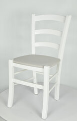 Kėdė Venezia, 4 vnt, baltos kaina ir informacija | Virtuvės ir valgomojo kėdės | pigu.lt