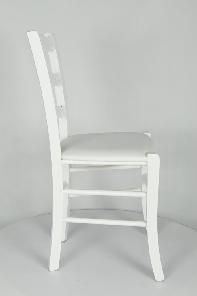 Kėdė Venezia, 2 vnt, baltos kaina ir informacija | Virtuvės ir valgomojo kėdės | pigu.lt