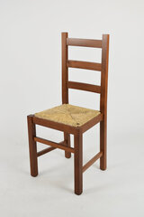 Kėdė Rustica, 2 vnt, rudos kaina ir informacija | Virtuvės ir valgomojo kėdės | pigu.lt