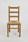 Kėdė Rustica, ruda kaina ir informacija | Virtuvės ir valgomojo kėdės | pigu.lt