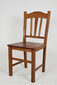 Kėdė Silvana, ruda kaina ir informacija | Virtuvės ir valgomojo kėdės | pigu.lt
