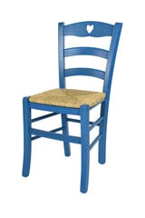 Tommychairs - стул CUORE, структура из бука окрашенная в синый-анилин и сиденье из дерева цена и информация | Стулья для кухни и столовой | pigu.lt