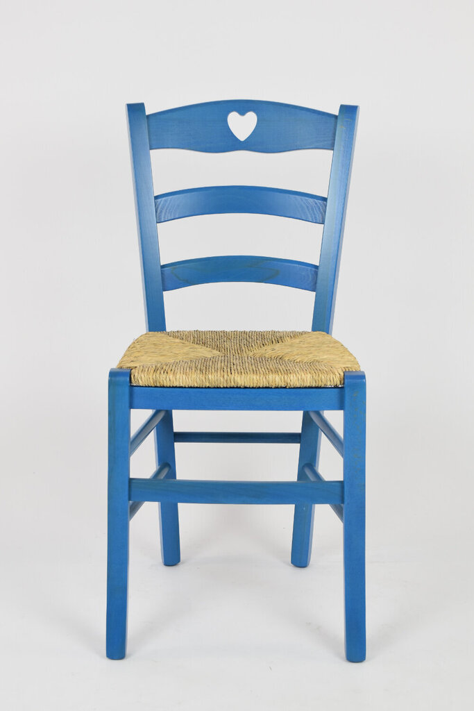 Kėdė Cuore, 4 vnt, mėlynos kaina ir informacija | Virtuvės ir valgomojo kėdės | pigu.lt