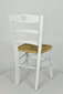 Kėdė Cuore, 4 vnt, baltos kaina ir informacija | Virtuvės ir valgomojo kėdės | pigu.lt